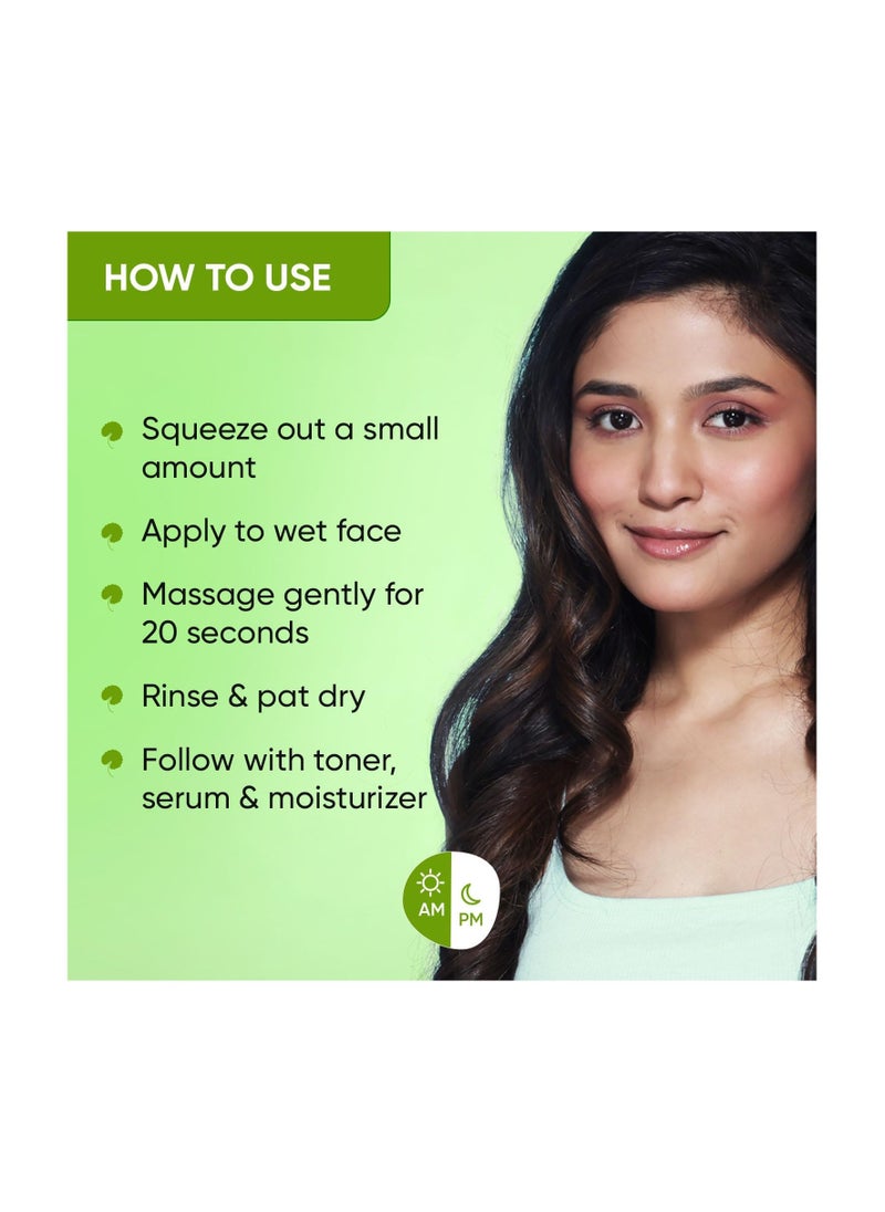 Dot & Key - Dot & Key CICA Face Wash for Acne Prone Skin, 2% Salicylic Acid with Green Tea | For Oily & Sensitive Skin | Sulphate Free for Men & Women | Oil Control Face Wash with Zinc | 100ml - Image 1