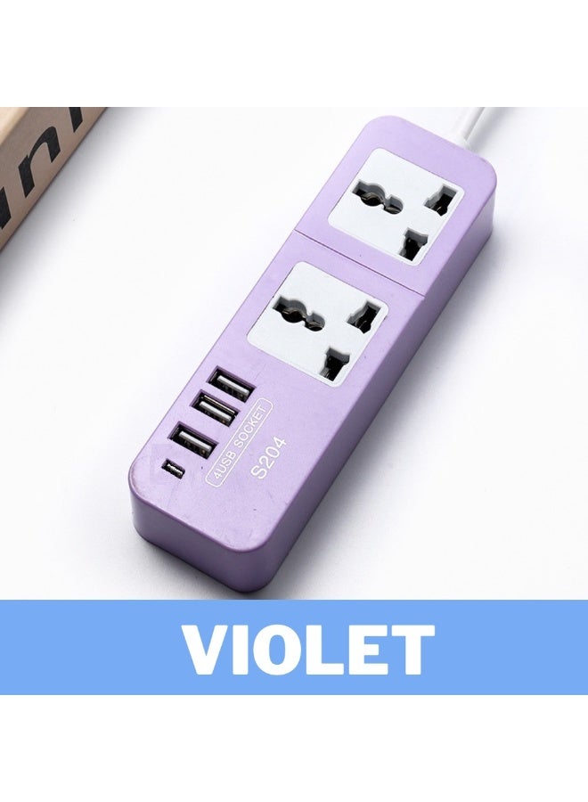 فكسر وصلة طاقة FIXER Socket بثلاثة منافذ USB وC وكابل بطول 2 متر - شريط طاقة متعدد الوظائف - Image 5