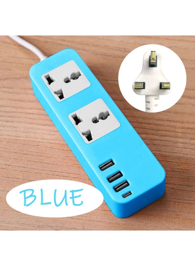 فكسر وصلة طاقة FIXER Socket بثلاثة منافذ USB وC وكابل بطول 2 متر - شريط طاقة متعدد الوظائف - Image 4