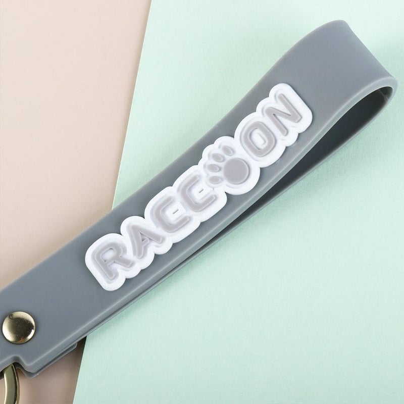 1-piece package, bag pendant, daily series keychain of cute little raccoon. - Image 5