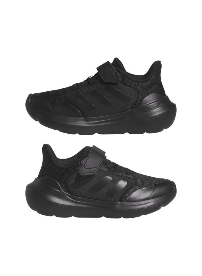 Adidas Tensaur Run 3.0 El C Black Sportswear Shoes For Kids 10K  - Image 1