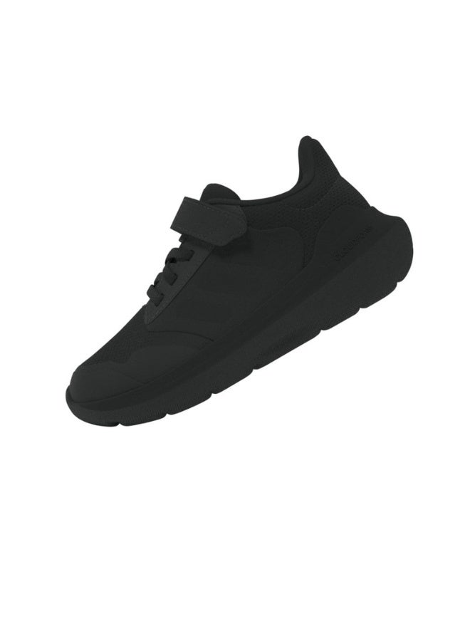 Adidas Tensaur Run 3.0 El C Black Sportswear Shoes For Kids 10K  - Image 4