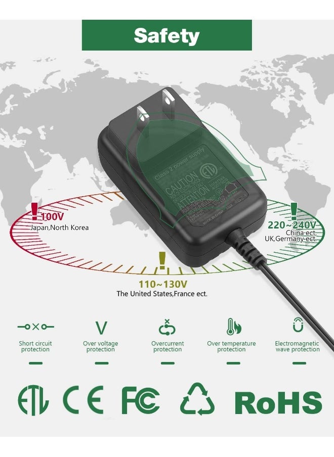 JOVNO - Charger For Bissell Spinwave 2315 23159 2315A 23158 23157 2307 Cordless Hard Floor Spin Mop - Image 1