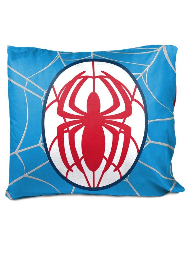 Jay Franco Marvel Super Hero Adventures Go Spidey 2 Pack Pillowcase - Double-Sided Kids Super Soft Bedding (Official Marvel Product) - Image 2