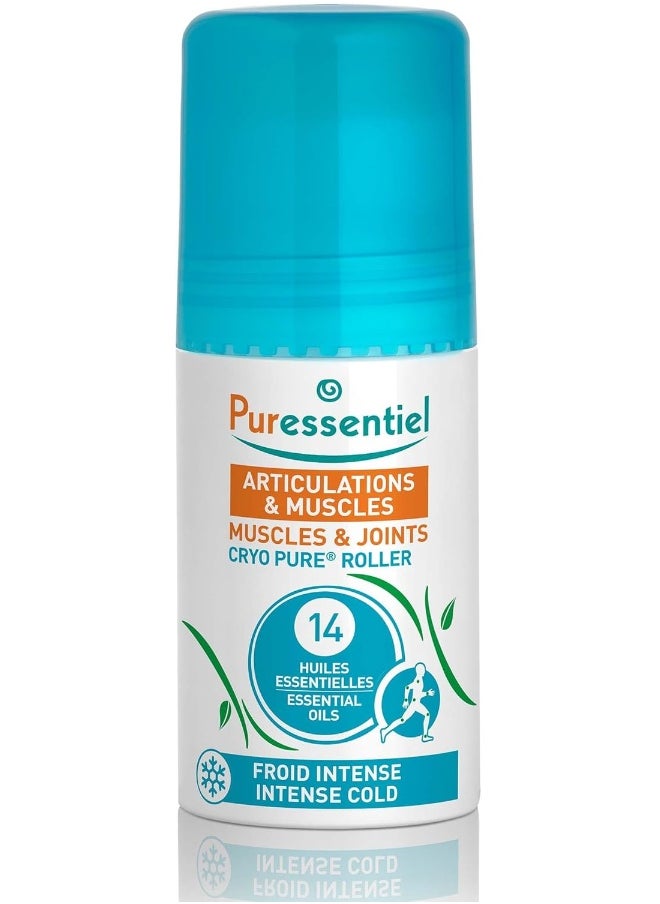 Puressentiel Puressentiel Muscle Roller, 75 ml - Muscles & Joints Cryo Pure Roller - Unisex - Athletes and Active Individuals  - Image 1
