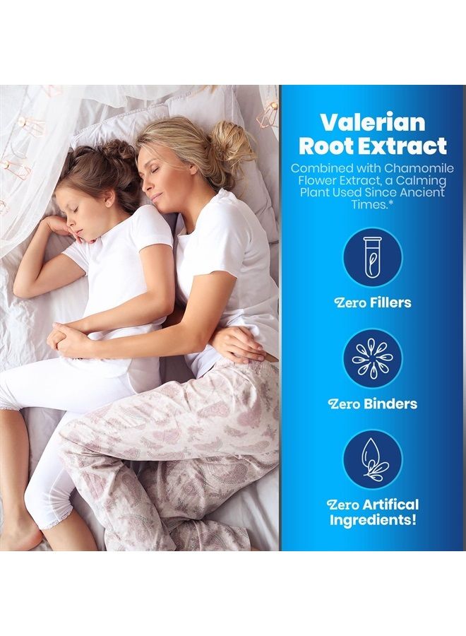 Simply Natures Pure – Easy Night's Sleep Support – Natural Supplement – Magnesium – Valerian Root – Chamomile – Melatonin – Vegetable Capsule - Non-GMO - Image 2