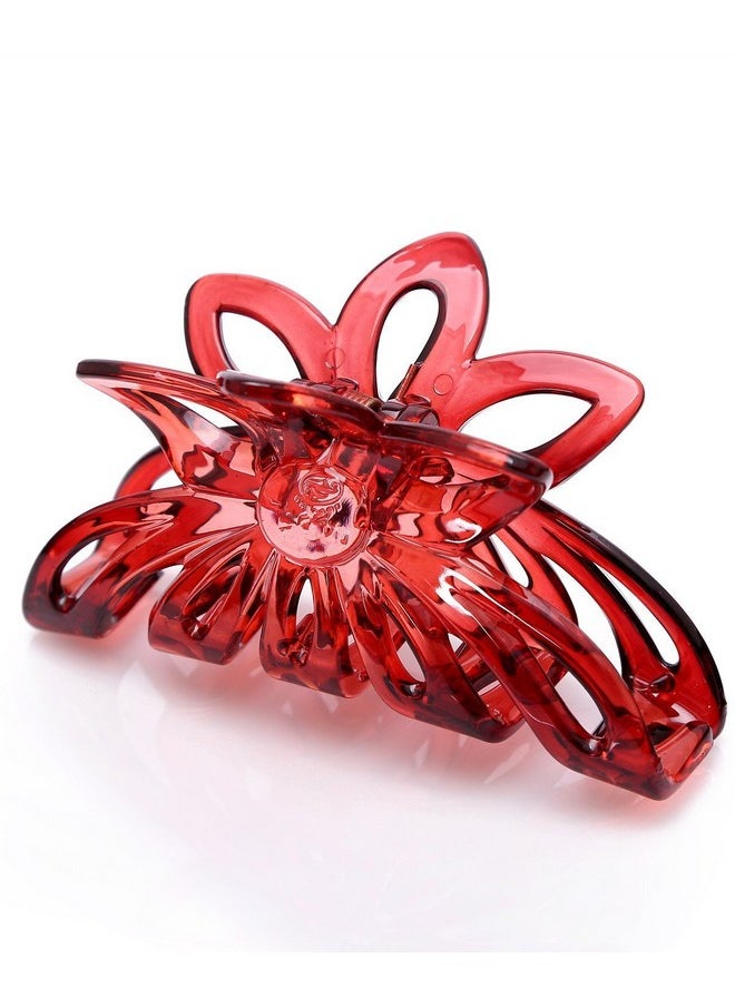 Prettyou - 3.5 Inches Plastic Large Clip Hair Claws For Women Pack Of 4 - Image 1