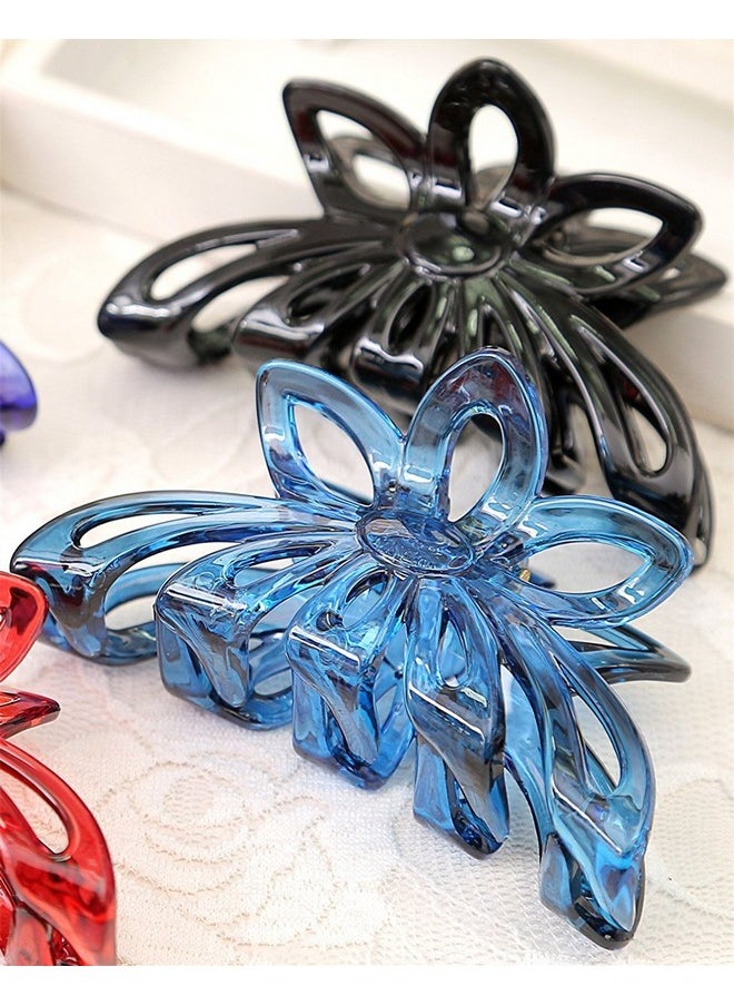 Prettyou - 3.5 Inches Plastic Large Clip Hair Claws For Women Pack Of 4 - Image 1
