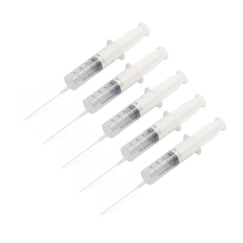Ink Filling Syringe 50Ml Clear Scale Stainless Steel & Pp Plastic - Multi-Purpose Practical Use Injector Drawing Tool For Printer Cartridge Laboratory Sealing Lubrication - Image 5