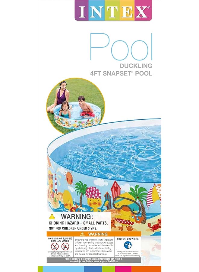 انتكس 58477Ep مسبح صغير للبط مقاس 4 × 10 بوصات - Image 2