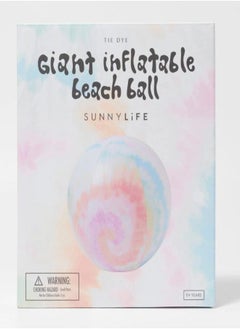 SUNNY LIFE Inflatable Tie-Dye Beach Ball | Outdoor Play Toy for Kids | Giant Colorful Outdoor Water Toy for Pool, Garden and Party  - Image 5