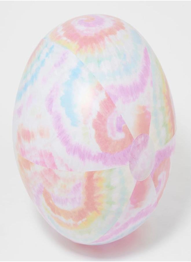 SUNNY LIFE Inflatable Tie-Dye Beach Ball | Outdoor Play Toy for Kids | Giant Colorful Outdoor Water Toy for Pool, Garden and Party - Image 4