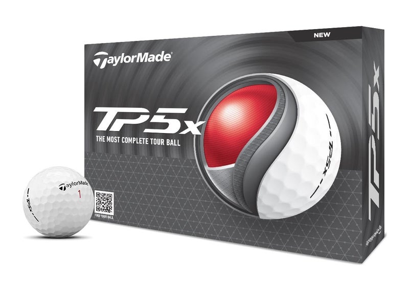 TaylorMade Golf كرات جولف تايلور ميد 2024 TP5X - دزينة واحدة - Image 1