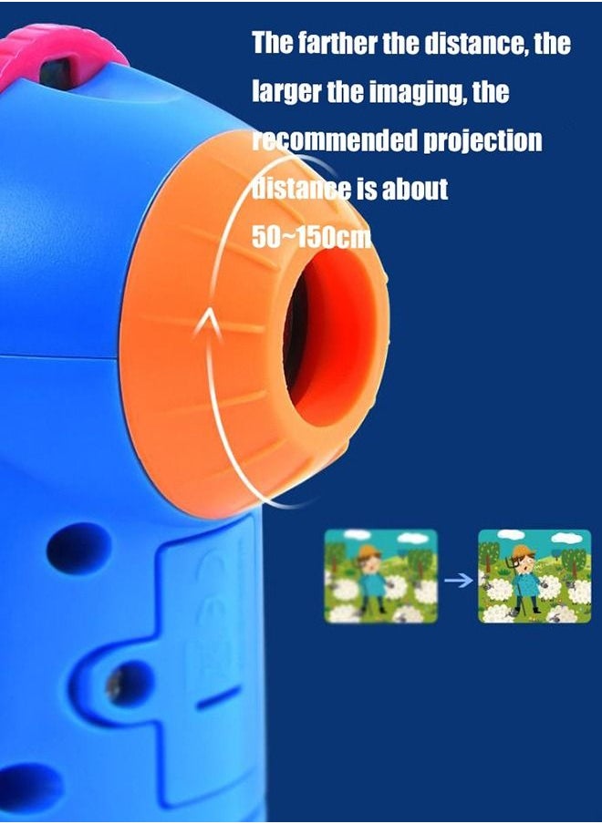 Generic - Light Projector Moonlight Story Projector Kids Storybook Torch Storybook Projector With 12pcs Story Reels - Image 1
