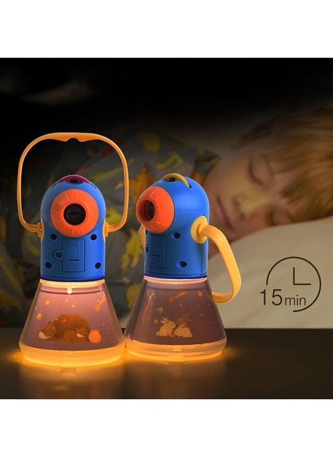 Generic - Light Projector Moonlight Story Projector Kids Storybook Torch Storybook Projector With 12pcs Story Reels - Image 1