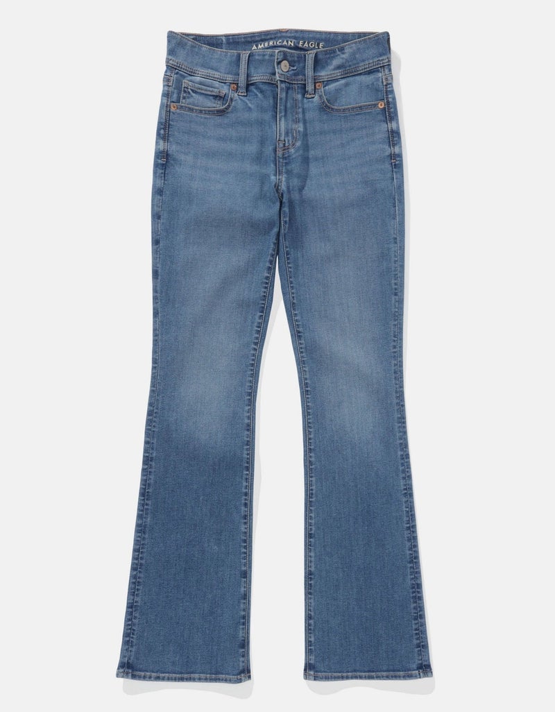 American Eagle AE Next Level Ripped Low-Rise Kick Bootcut Jean - Image 3