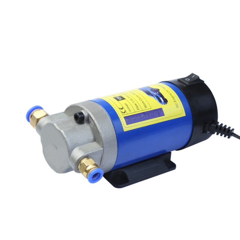 12V Oil Transfer Pump 100W Pure Copper Motor - Efficient Silent Operation Portable Oil Extractor Pump for Automotive RV Boat Lawn Equipment Maintenance - Image 5