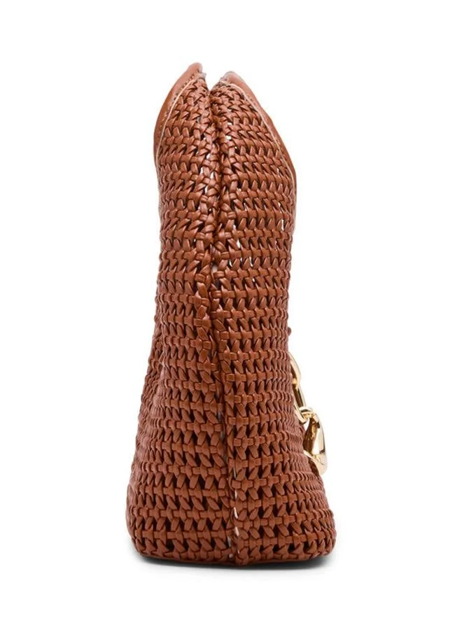 Steve Madden  Dahlia-W Bronze Women's Woven Satchel Bag for Women | Best Price UAE