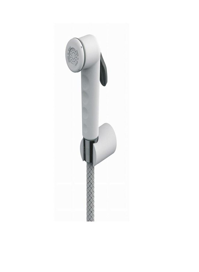 Idrospania Anti Twist Hand Shower Shattaf with PVC Hose 120 cm White 
