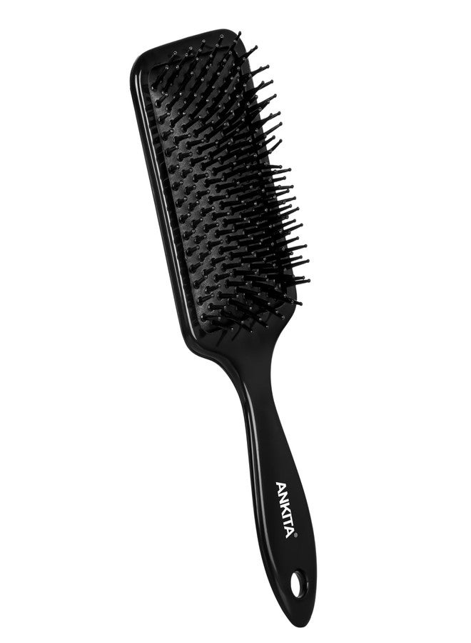 Ankita Flat Hair Brush|Paddle Hair Brush with Strong and Flexible soft Bristles|For Grooming, Straightening, Smoothing, Detangling Hair, Ideal for Men & Women (144 B) - Image 1
