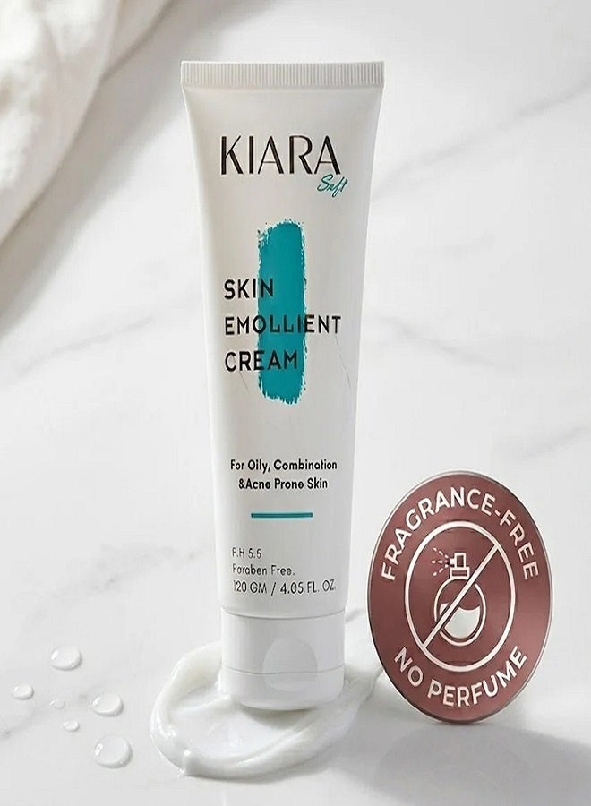 EUREKA KIARA EMOLLIENT CREAM for Oily Combination & Acne Prone Skin - 120ml - Image 4