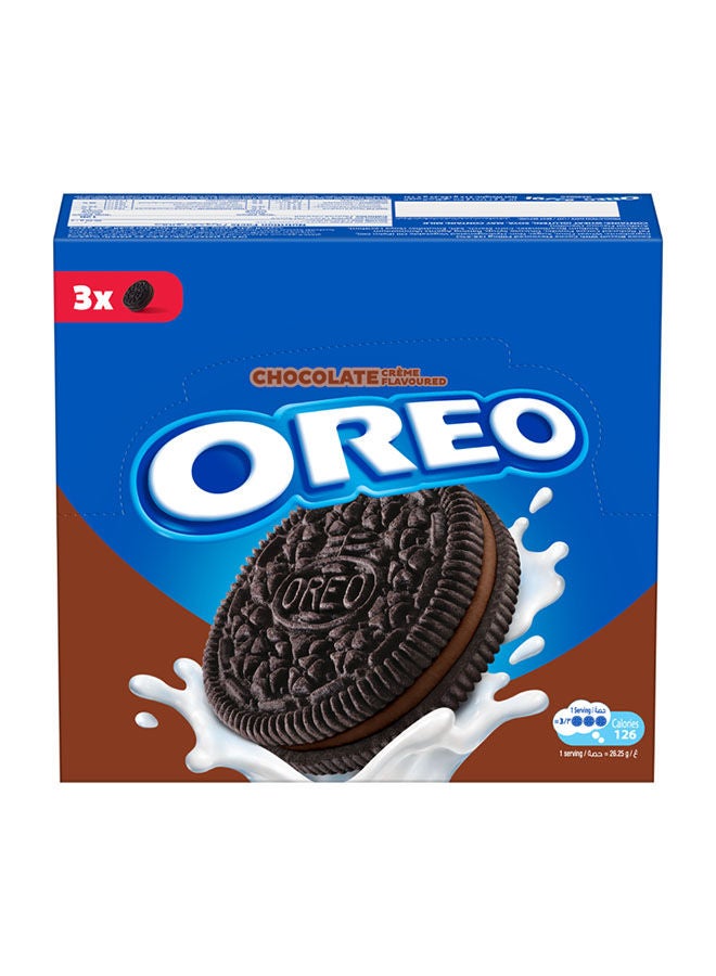 Oreo Chocolate Cream Filled Cookies - 26.25 grams Pack of 12 