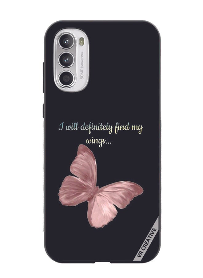 VR CREATIVE Protective Case Cover For Motorola Moto G82 I Will Definitely Find My Wings Design Multicolour - Image 1