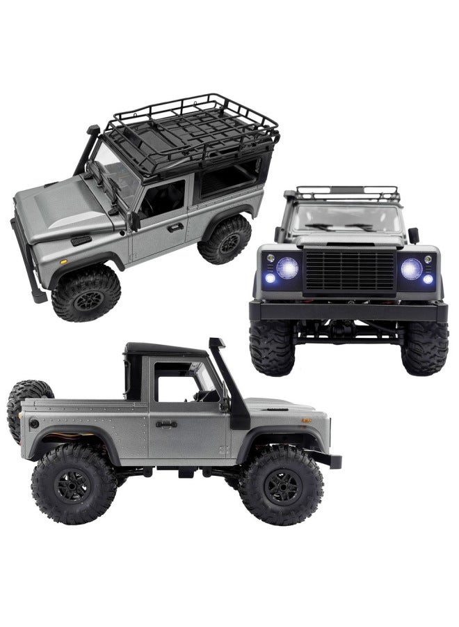 Mn99s Full Scale Four-wheel Drive Climbing Car Guardian Spotlight Upgrade Version Rc Car Remote Control Toy-Color:MN-99S2 Generation Single Power-Proportion:1:12  - Image 3