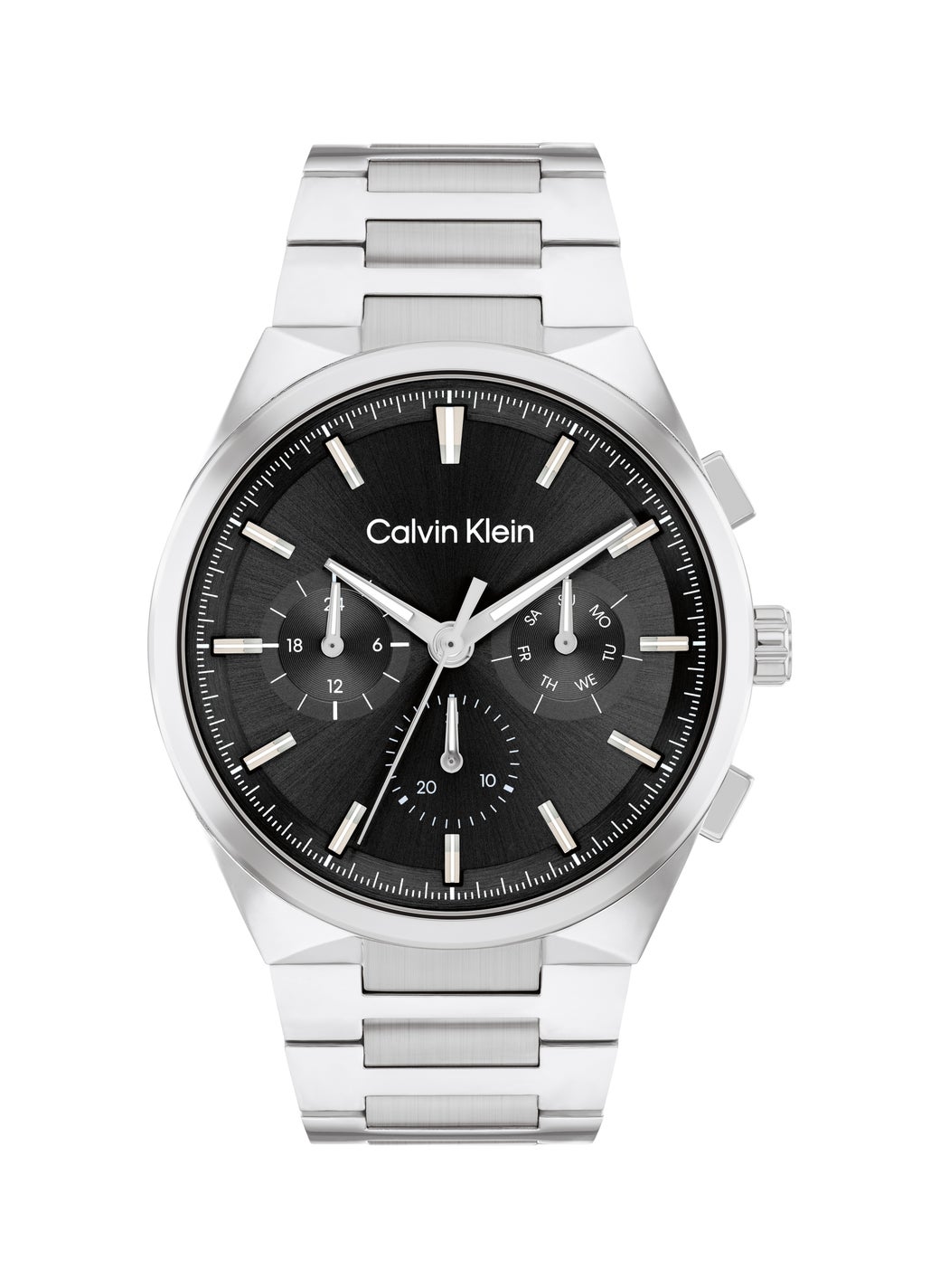 CALVIN KLEIN Men Chronograph Black Stainless Steel Watch  - Image 1