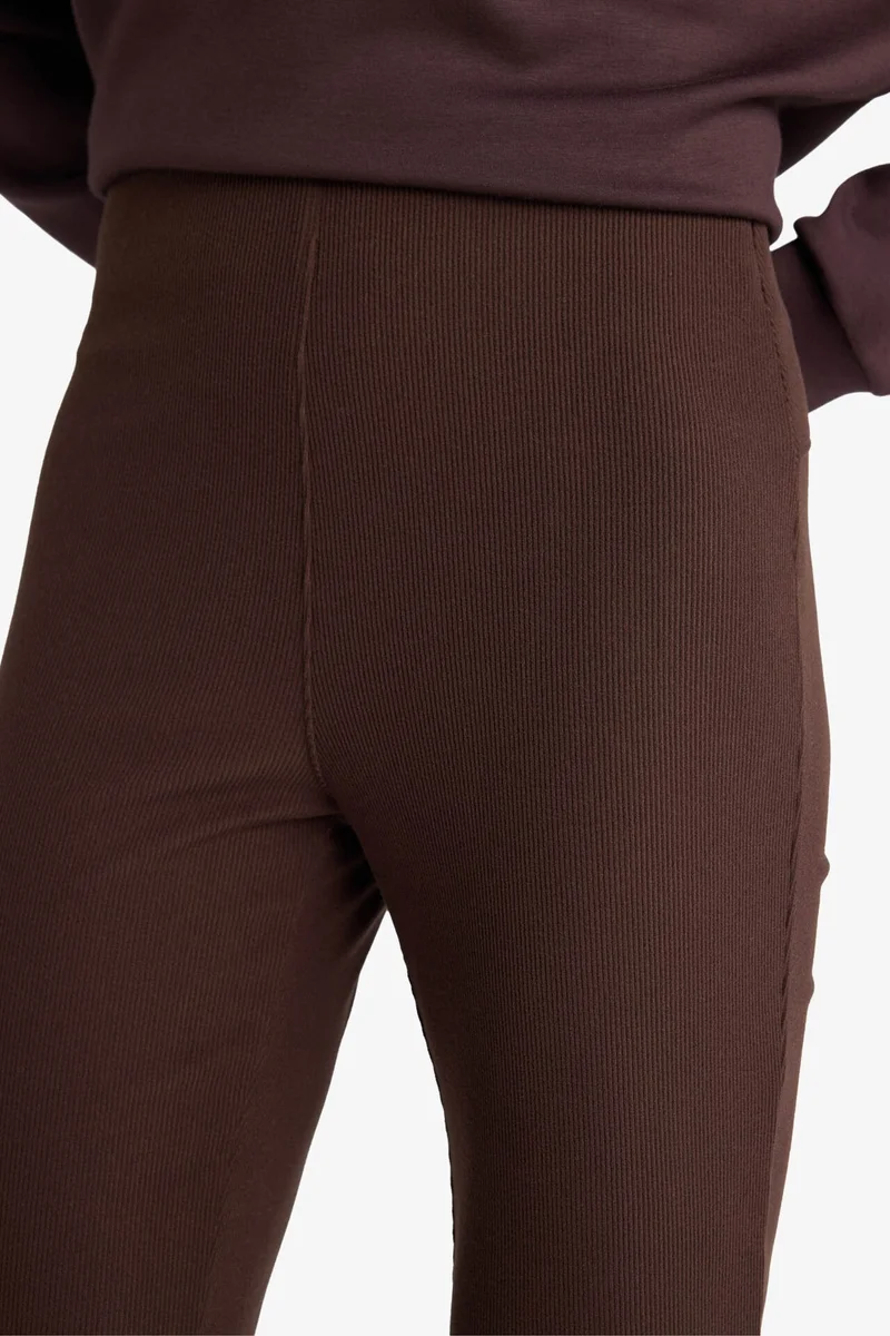 Defacto  DeFactoFit Flare Fit High Waist Regular Leg Sweatpants for Women | Best Price UAE