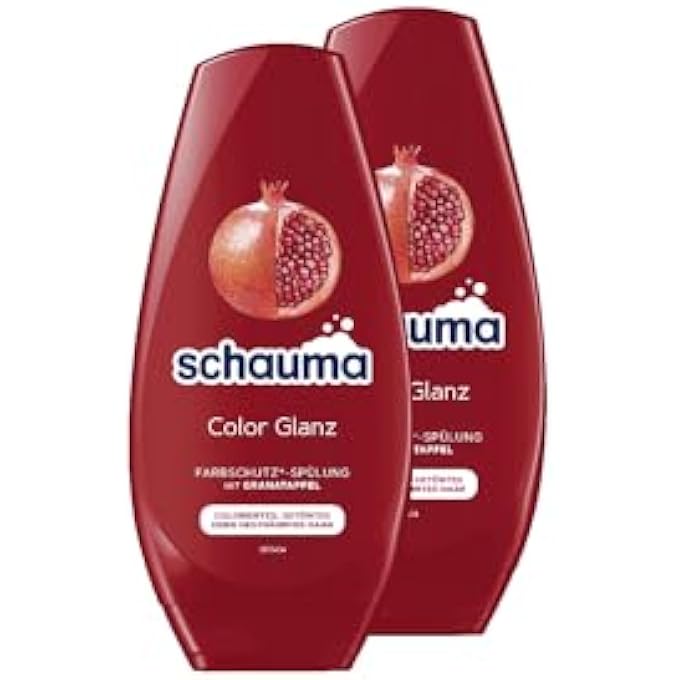 Schauma SCHWARZKOPF COLOUR PROTECTION CONDITIONER COLOUR SHINE (2 X 250 ML), HAIR CONDITIONER FOR LONG-LASTING SHINE FOR COLOURED, TINTED OR HIGHLIGHTED HAIR - Image 1
