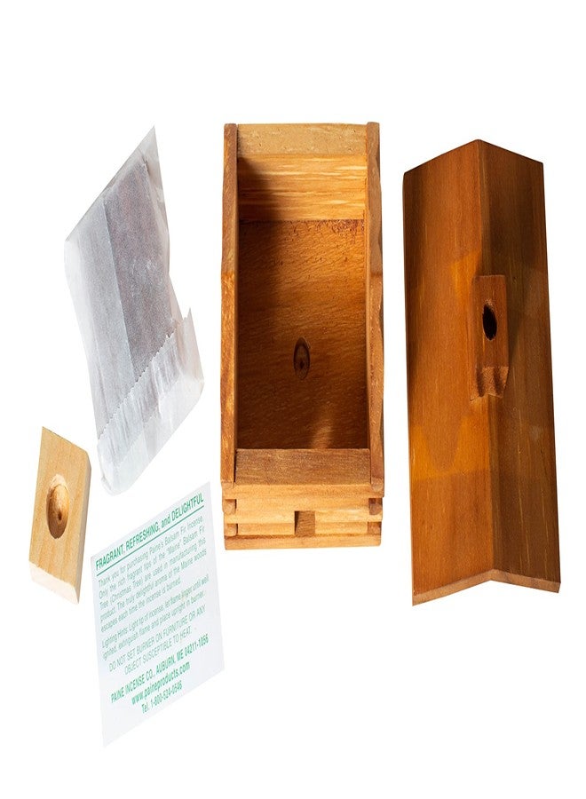 Paine's Log Cabin Incense Burner with 10 Cedar Cones - Image 3