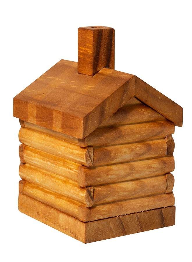 Paine's Log Cabin Incense Burner with 10 Cedar Cones - Image 4