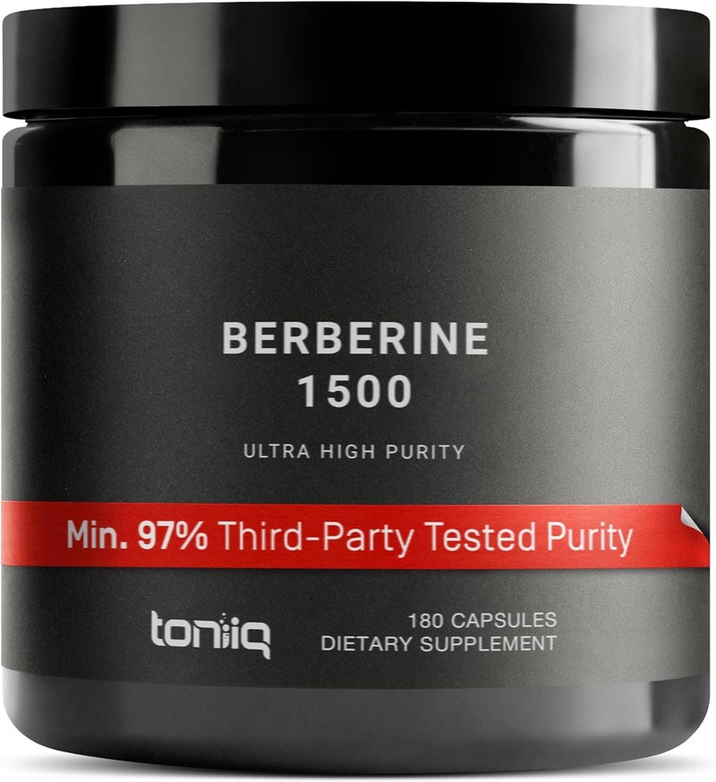 Toniiq Ultra High Strength Berberine 1500mg from The Himalayas Berberine Supplement - Image 1