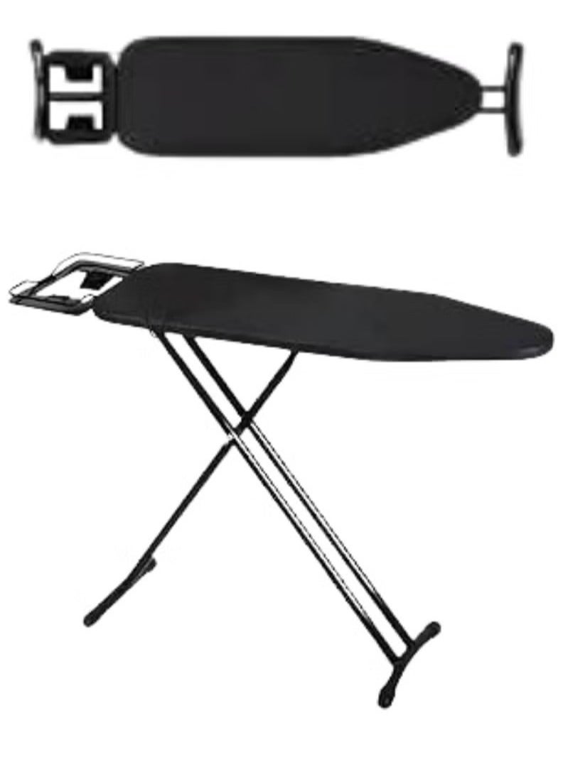 12"x36" Ironing Board with Steam Iron Rest - Premium Heat Resistant - Contemporary Lightweight Iron Board with Adjustable Height and Lock System  - Image 1