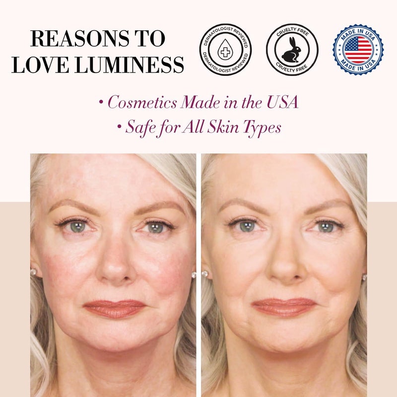 Luminess Air Silk 4-In-1 Airbrush Foundation- Foundation, Shade 040 (.5 Fl Oz) - Sheer to Medium Coverage - Anti-Aging Formula Hydrates and Moisturizes - Professional Makeup Kit for Cordless Air Brush - Image 4