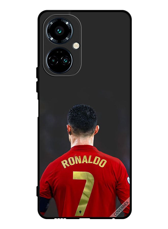 Covernex Protective Case Cover For Tecno Camon 19 Ronaldo The GOAT Of Football - Image 1
