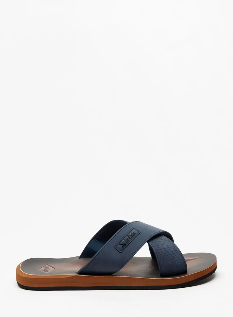 Lee Cooper Cross Strap Sandals
