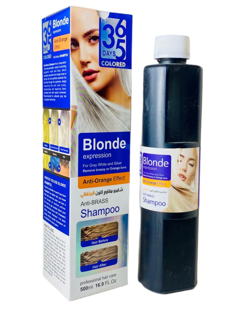 365 Hair coloring shampoo 365 blonde, ammonia-free - Image 1