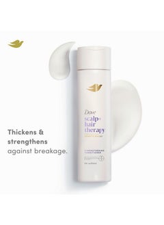Dove Dove Density Boost Strengthening Conditioner Scalp + Hair Therapy for protecting against premature breakage, with Vitamin B3, Zinc and 0% sulfates, 9.25 oz  - Image 2