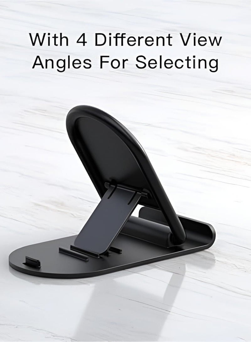 2 A small, universal car phone holder for desktops and tablets, foldable with 4 adjustable levels. - Image 2