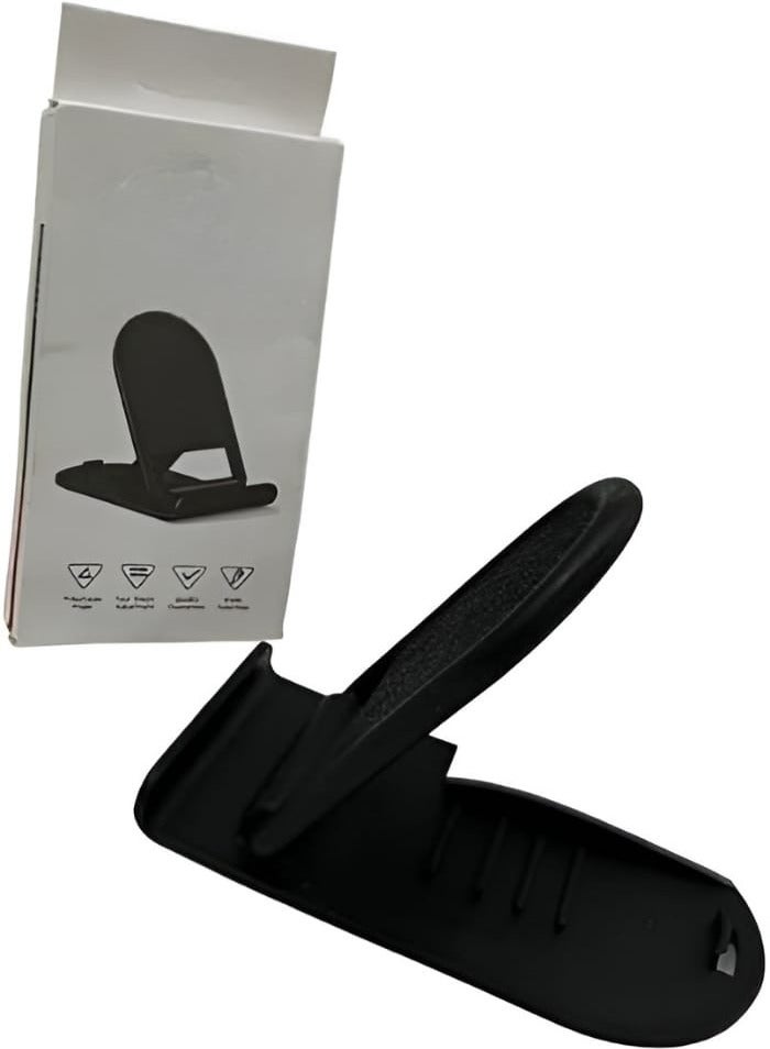 2 A small, universal car phone holder for desktops and tablets, foldable with 4 adjustable levels. - Image 4