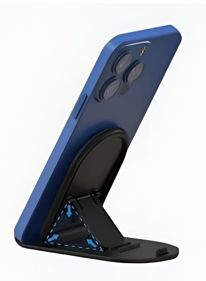 2 A small, universal car phone holder for desktops and tablets, foldable with 4 adjustable levels. - Image 1