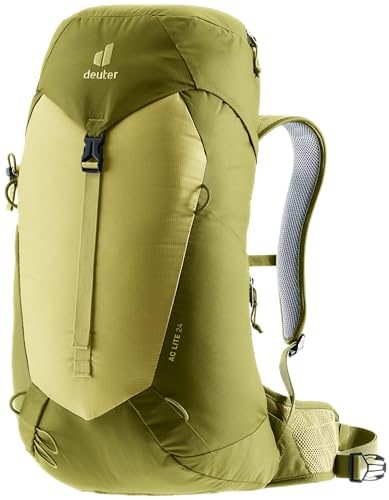 Deuter AC Lite 24L Hiking & Daypack Backpack with Steel Frame & Superior Breathability - Linden-Cactus - Image 1