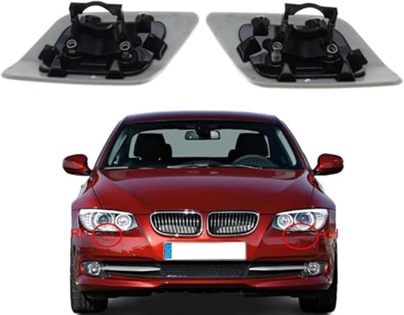 DEMULAX Headlight Washer Nozzle Cap Set for BMW - Image 2