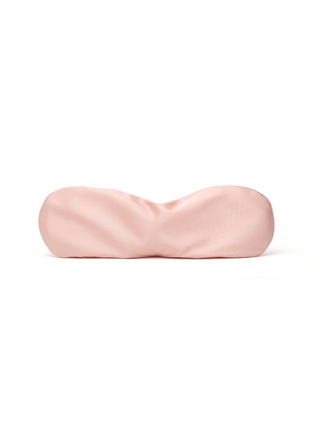 KISMETICS Natural Rose Quartz Weighted Eye Pillow For Relaxation Sleeping Yoga Spa And Travelling Cooling Eye Pillow Reusable And Good Relaxation Gift For Women(Rose Quartz) - Image 1