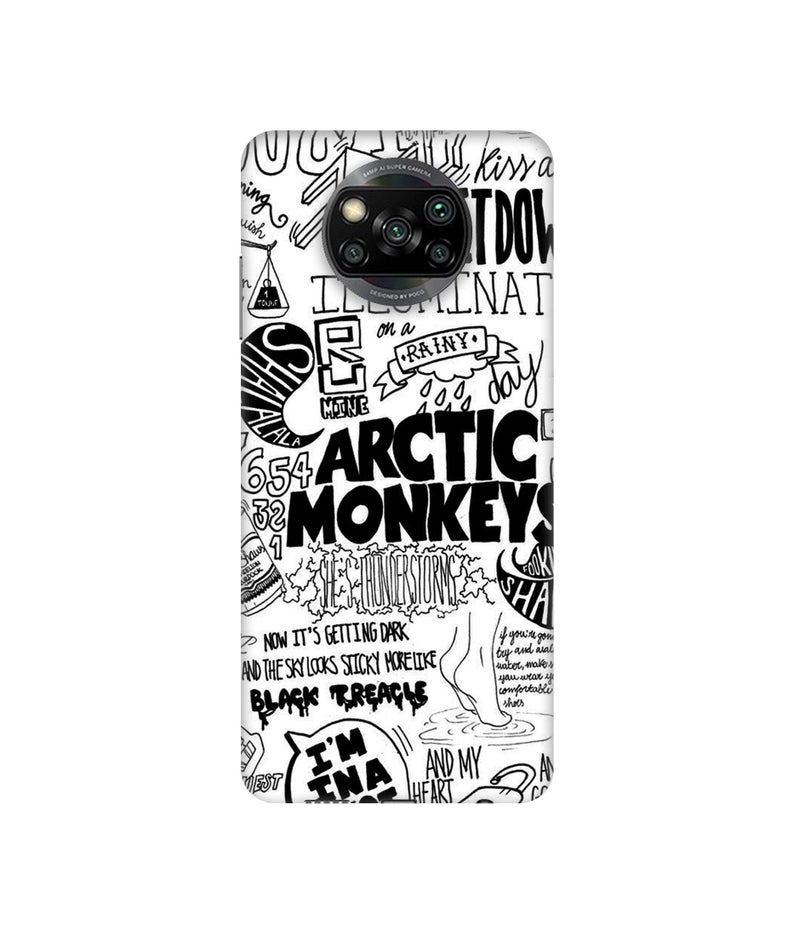 Casotec Back Cover for Mi Poco X3 / Poco X3 Pro hard Plastic,Multicolor - Image 1