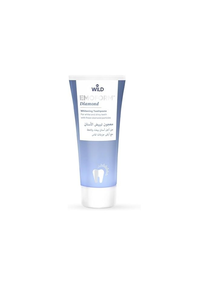 WILD EMOFORM DIAMOND WHITENING TOOTHPASTE 75ML 