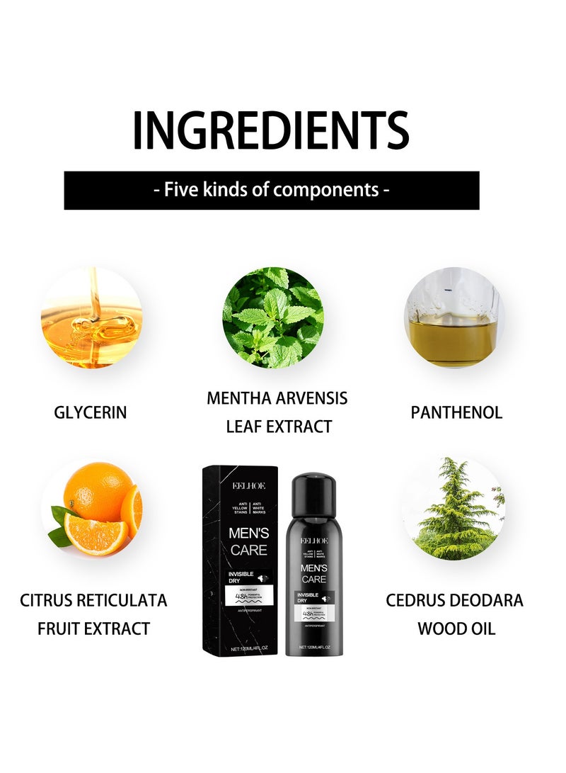 إيلهو تنظيف الإبط رائحة ، رائحة الجسم ، رائحة العرق ، طازجة وتنفس العرق مزيل العرق كريم ضد البقع الصفراء - Image 5