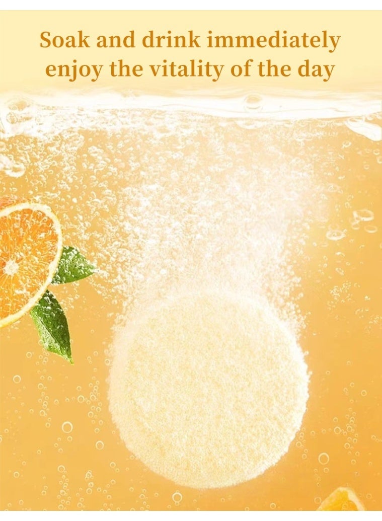 وينز تاون ٣ عبوات من أقراص فوارة بنكهة البرتقال الحلو، مكمل فيتامين سي، ٢٠ قرصًا*٣ - Image 4